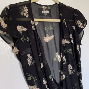 Reformation Wrap Dress